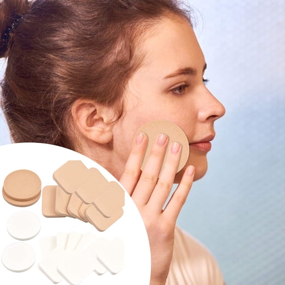 Cover Girl Make up Pads round Cotton Pad Holder Travel Makeup round Sponges Make up Wedges Clean Sponge Makeup Remover Puff Velour Puff Small Velour Puff Mini Silicone Makeup Sponge with Strap Make up