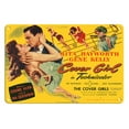 thumbnail image 1 of Cover Girl - Starring Rita Hayworth & Gene Kelly - Directed by Charles Vidor - Vintage Film Movie Poster c.1944 - 8 x 12 inch Vintage Metal Tin Sign, 1 of 4