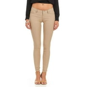 YDX Cover Girl Women's Mid Rise Jeans Skinny Plus Juniors Ankle Plus Size 14W Ebony Black