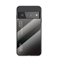 thumbnail image 1 of Cover for Google Pixel 7 Pro 2022, Lightweight Slim Rugged Glass Cover [Smooth Hand-feeling] Drop Protection Scratch Resisitant Shockproof Luxury Gradient Fashion Durable Case, Gray, 1 of 10
