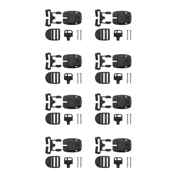 1pc/4pcs/6pcs Spas Cover Replacement Locks and Weatherproof Plastic Locks Maintain the Integrity of Your Tub