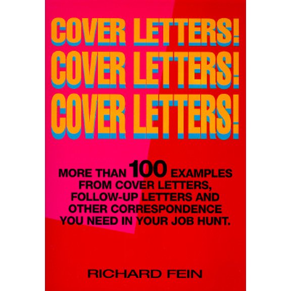 Pre-Owned Cover Letters! Cover Letters! Cover Letters!