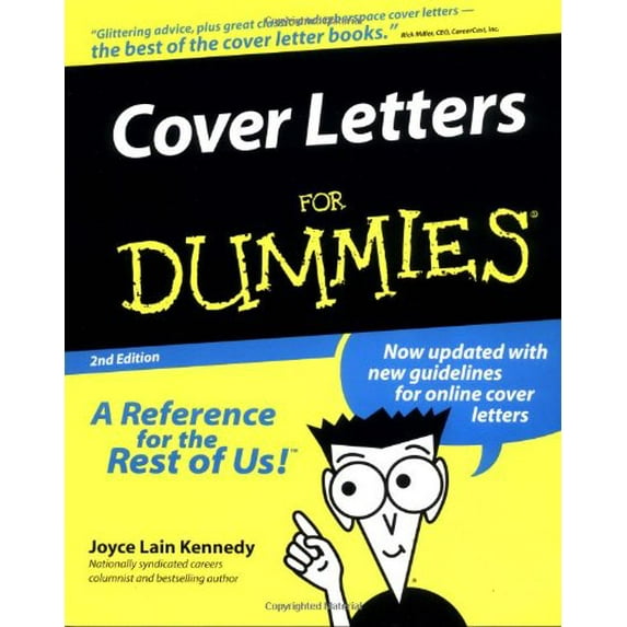 Pre-Owned Cover Letters for Dummies (Paperback) 0764552244 9780764552243