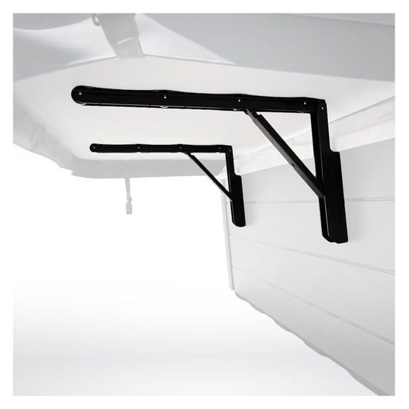 Cover Lift Side Mount Glides for Spa & Hot Tub Removal System (Black)