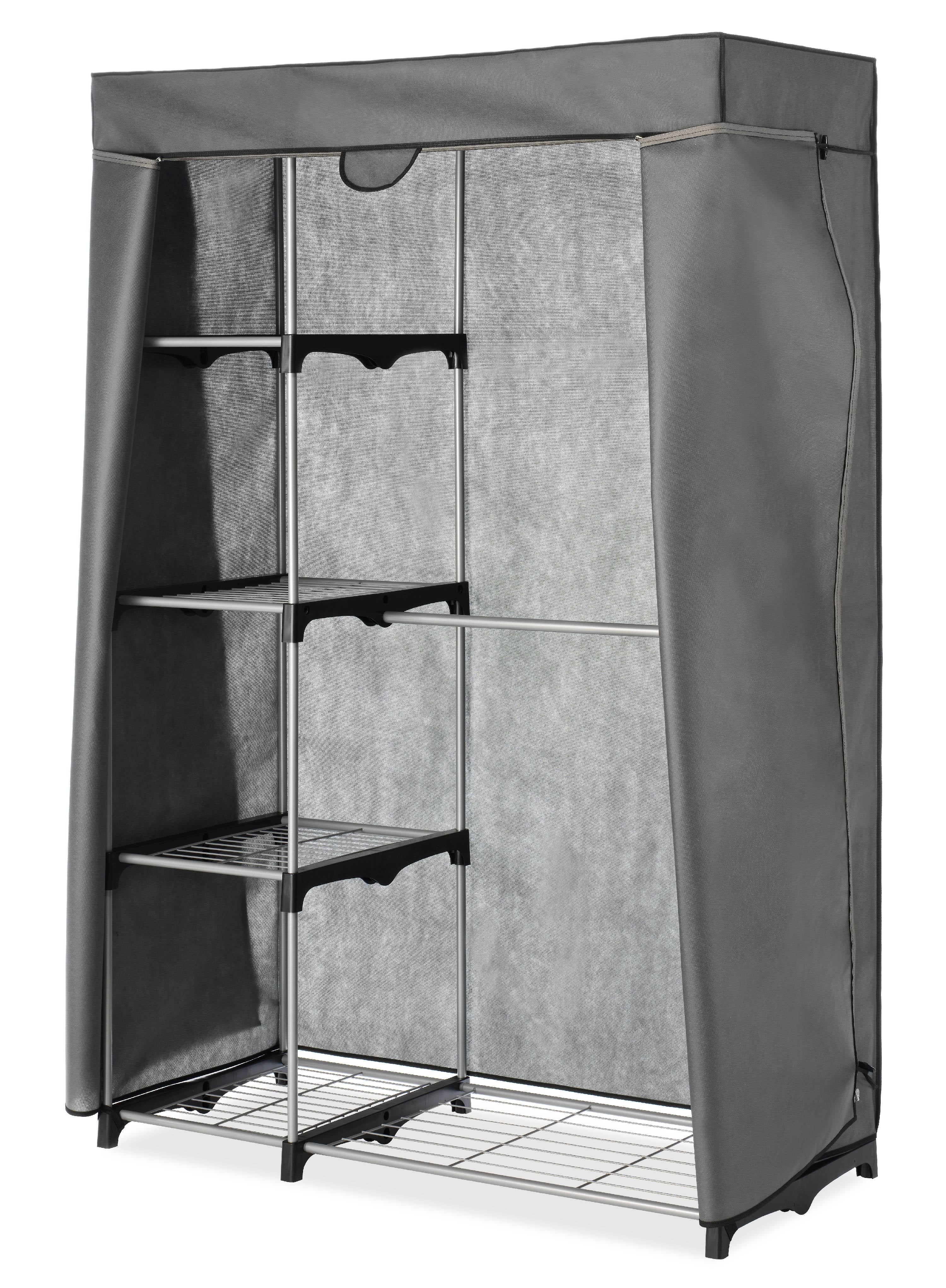 Have a question about Whitmor 48 in. H Gray Acrylic Hanging Closet Organizer?  - Pg 1 - The Home Depot