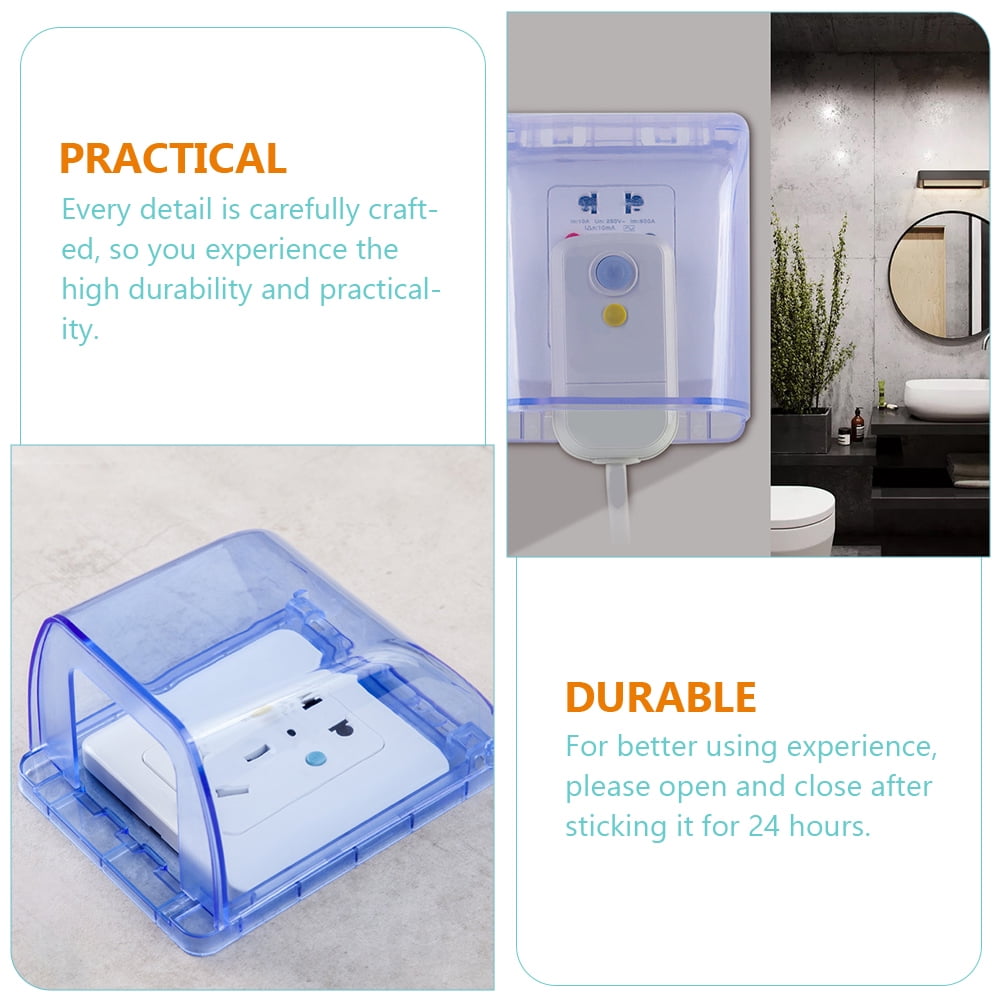 Cover Outlet Box Plug Covers Electrical Switch Weatherproof Socket Outdoor Floor Plate