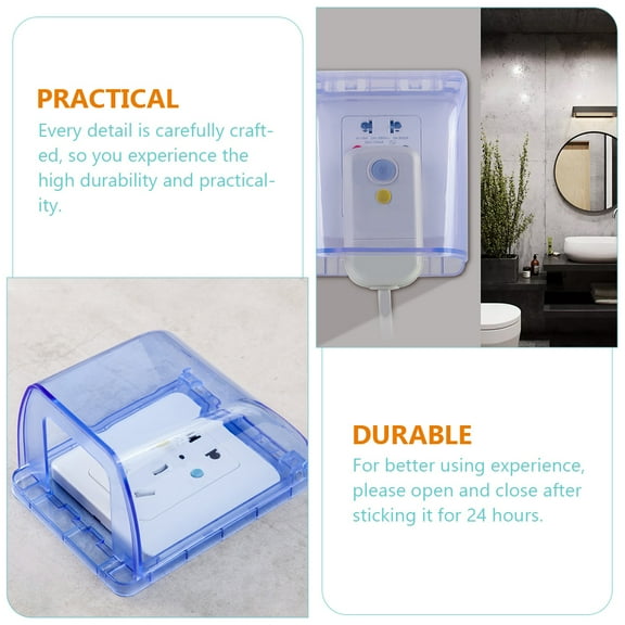 Cover Outlet Box Plug Covers Electrical Switch Weatherproof Socket Outdoor Floor Plate Waterproof Junction Exteriorwall