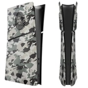 ABS Cover Plates for PS5 Slim with Cooling Vent, Anti-Scratch Hard Face Plates Side Panels Accessories, Shockproof Replacement Shell-Digital Edition-Camouflage