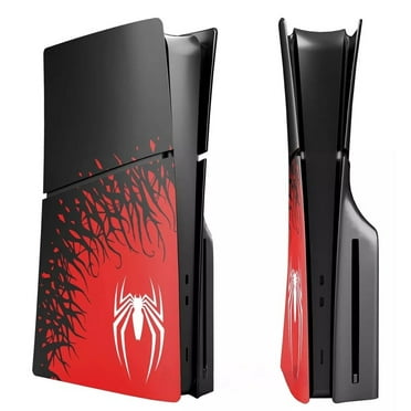 AARONMEI ABS Faceplate Cover Plates with Spider Pattern, for PS5