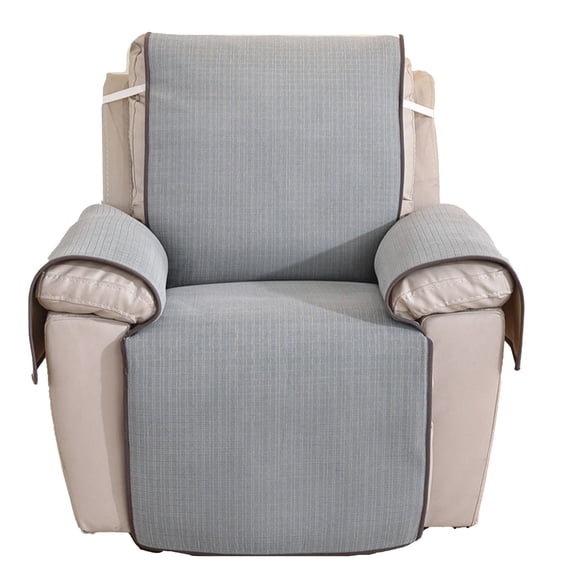 Cover For Recliner Chair Non-Slip Sleeper Sofa Cushion - Removable Washable Slipcover, All-Season Chair Pad For Single Seat, Anti-Skid Furniture Protector
