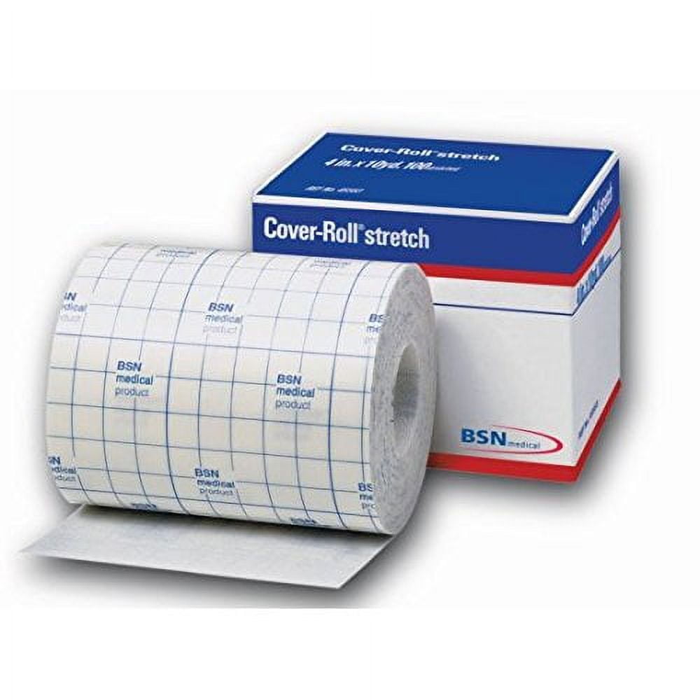 Cover-Roll Stretch Dressing Retention Tape Radio-transparent NonWoven  Polyester 2 Inch X 10 Yard White NonSterile, 45552 - EACH 