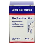 Cover-Roll Stretch Polyester Dressing Retention Tape with Liner White NonSterile 2 x 10 Yd 1 Ct