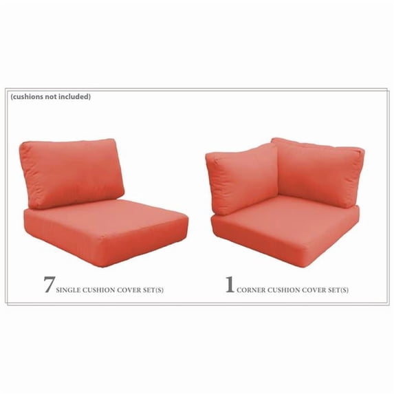 Cover Set for BARBADOS-07c-Color:Tangerine