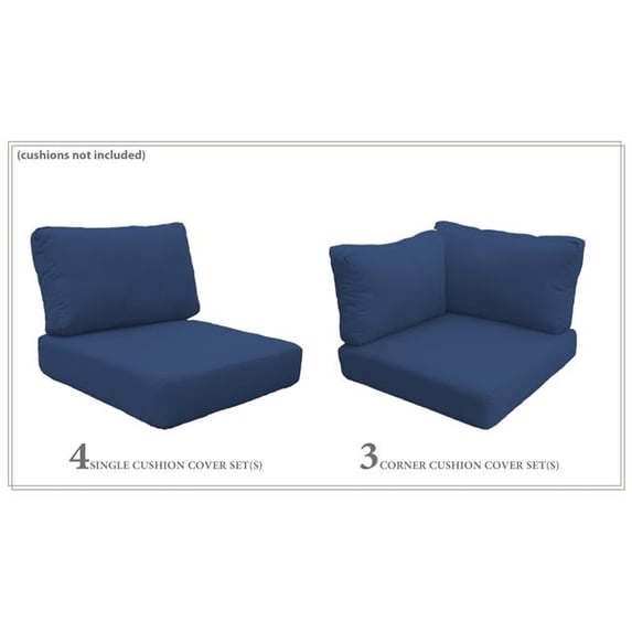 TK Classics CK-BARBADOS-08a-NAVY Cover Set for Barbados-08a, Navy