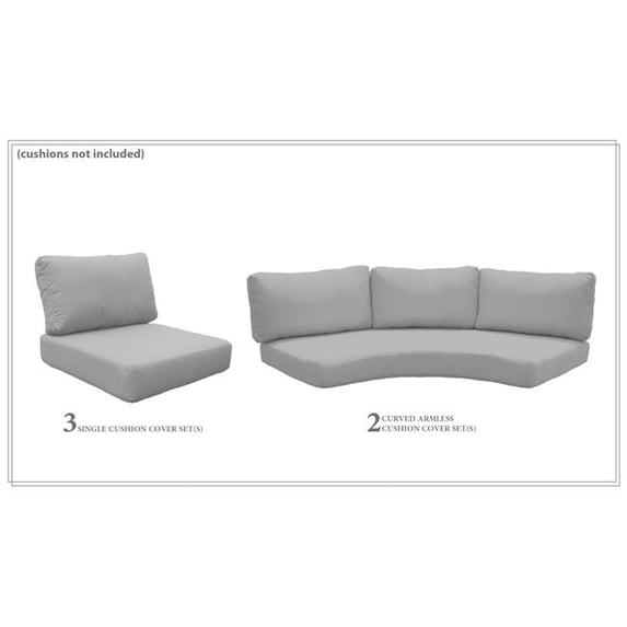 TK Classics CK-FLORENCE-08k-GREY Cover Set for Florence-08k, Grey