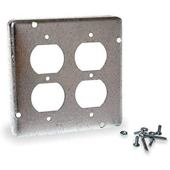Cover, Square, 2 Duplex