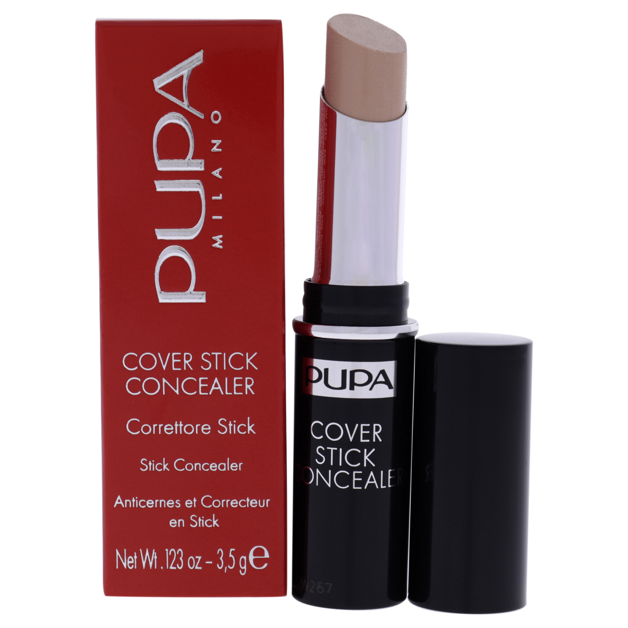 Cover Stick Concealer 002 Beige by Pupa Milano for Women 0.123 oz
