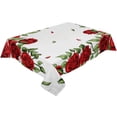 thumbnail image 1 of Cover Table Decor Holiday Tablecloth Rectangular Party Wedding Tablecloth Waterproof Flower Rose Day, 1 of 5
