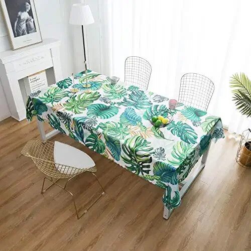 Cover Table Decor Wedding Tablecloths Rectangular Anti-stain Decoration Party Holiday Tablecloth Wat