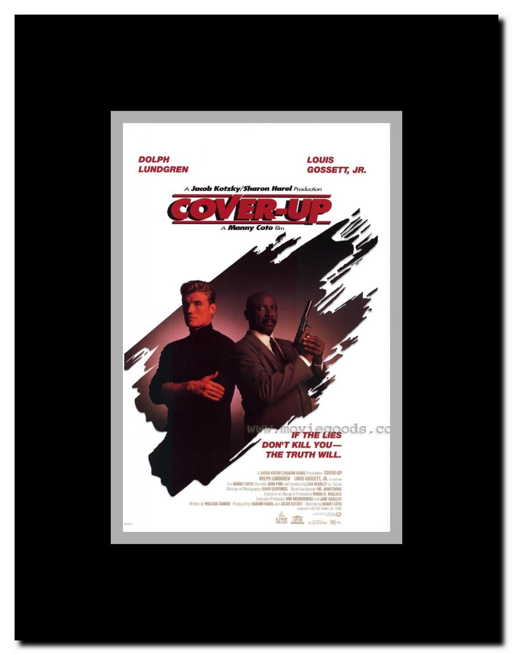 Cover-Up Framed Movie Poster