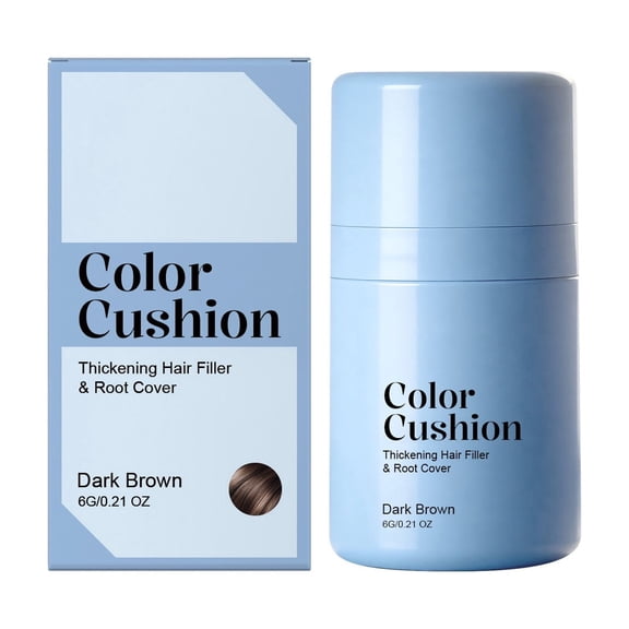 Cover Up Powder Gray Hair Concealer And Thickening Fiber For Thinning Hair Waterproof Sweat-Proof Hair Filler For Men And Women 6g