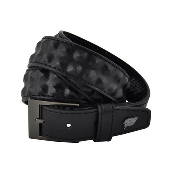 Cover Up Slim Leather Belt [Black]