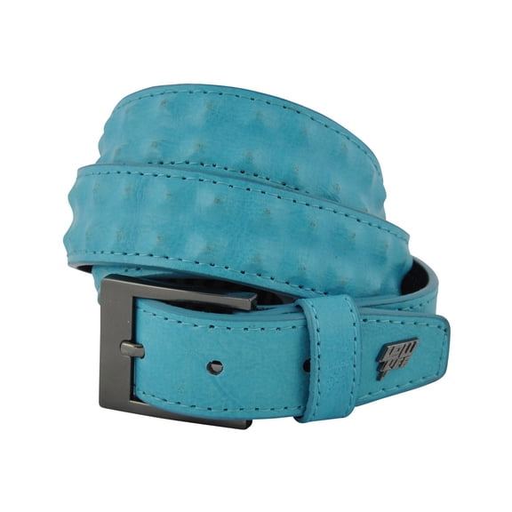 Cover Up Slim Leather Belt [Royal Blue]