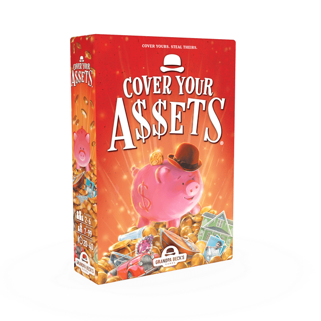 Grandpa Becks Games Cover Your Assets Family Deck Card Game Set