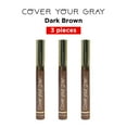 thumbnail image 1 of Cover Your Gray Brush-In Wand Waterproof Hair Color Touch-Up Mascara Wand Applicator - Dark Brown (3 Pack), 1 of 7