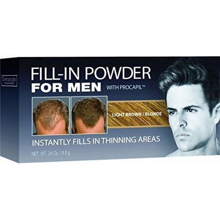 Cover Your Gray Hair Color Fill In Men - Light Brown (Pack of 2)