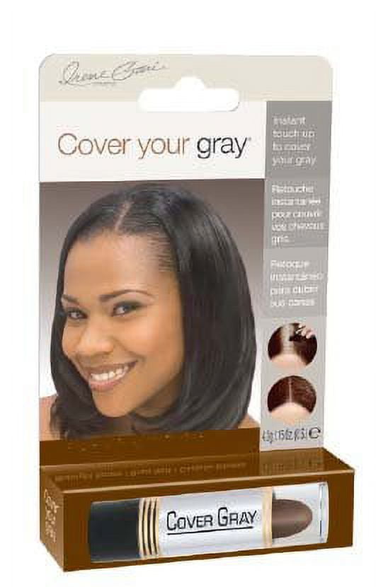 Cover Your Gray Hair Color Stick Black (Pack of 6)