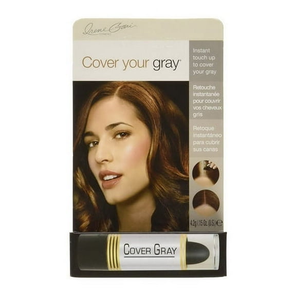 Cover Your Grey For Women Touch Up Stick Black, 0.15 Oz, 3 Pack