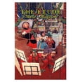 thumbnail image 1 of Cover art from the December 1932 issue of Etude magazine.  A family looks into the window of a shop selling musical instruments. Poster Print by Ruth Coleman Peters (18 x 24), 1 of 1