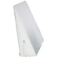 Cover for Bed Wedge Pillow, 24" x 24" x 71/2", White