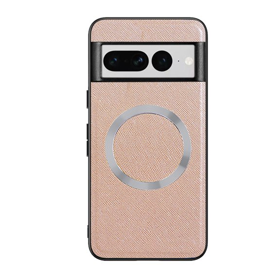 Cover for Google Fixel 7 Magnetic Case Compatible with MagSafe, Slim Fit Military-Grade Drop Protection Shockproof Anti-Scratch Cover, Pink