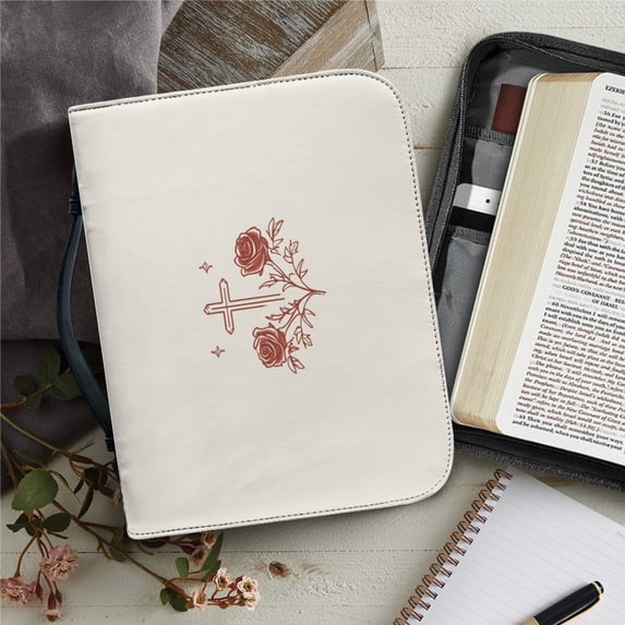 Cover for Men Custom for Women with Handle and Zipper Bible Bag Journal Case Christian Gift