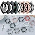 thumbnail image 1 of Cover for Samsung Galaxy watch 4 Case 40mm 44mm Accessories PC all-around Bumper Protector Galaxy Watch 4 Classic 46mm 42mm CaseBlack, 1 of 10