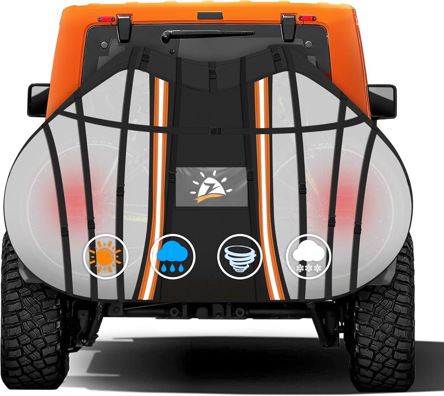 Bike Rack Cover Cover for Transport 2 - 600D Travel Covers for Bikes Rear Rack ...