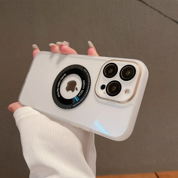 Cover for iPhone 13, Compatible with MagSafe Case,Slim Lightweight Anti-Scratch Shockproof Soft TPU Camera Lens Protector Acrylic Transparent Back Cover, clear