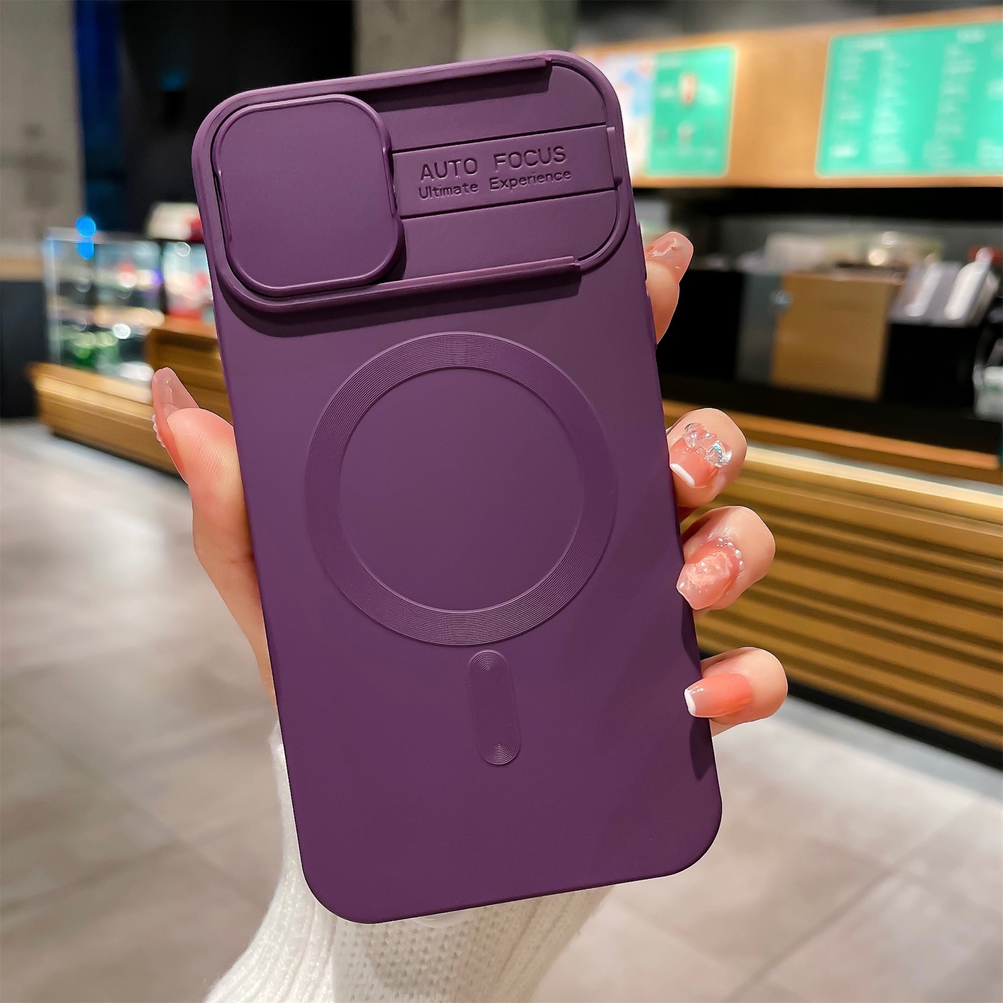 Cover for iPhone 14 Pro Max, Case with Slide Camera Cover Lens