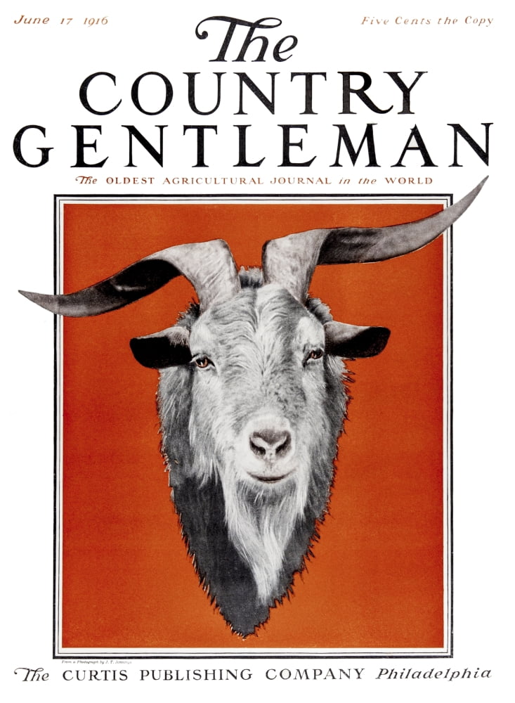 Cover of Country Gentleman agricultural magazine from the early 20th century Canvas Art - Remsberg Inc Design Pics (13 x 18)