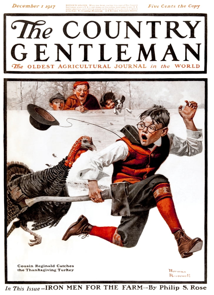 Cover of Country Gentleman agricultural magazine from the early 20th century Canvas Art - Remsberg Inc Design Pics (13 x 18)