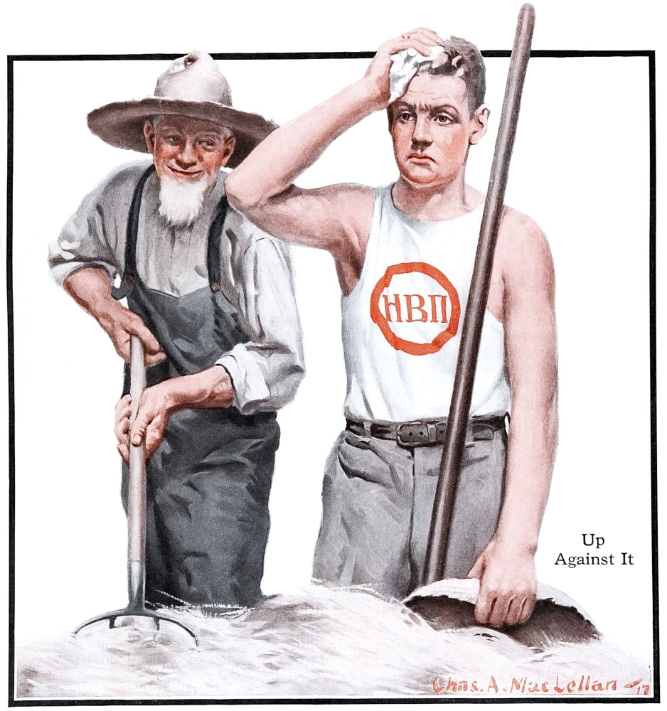 Cover of Country Gentleman agricultural magazine from the early 20th century Canvas Art - Remsberg Inc Design Pics (15 x 16)