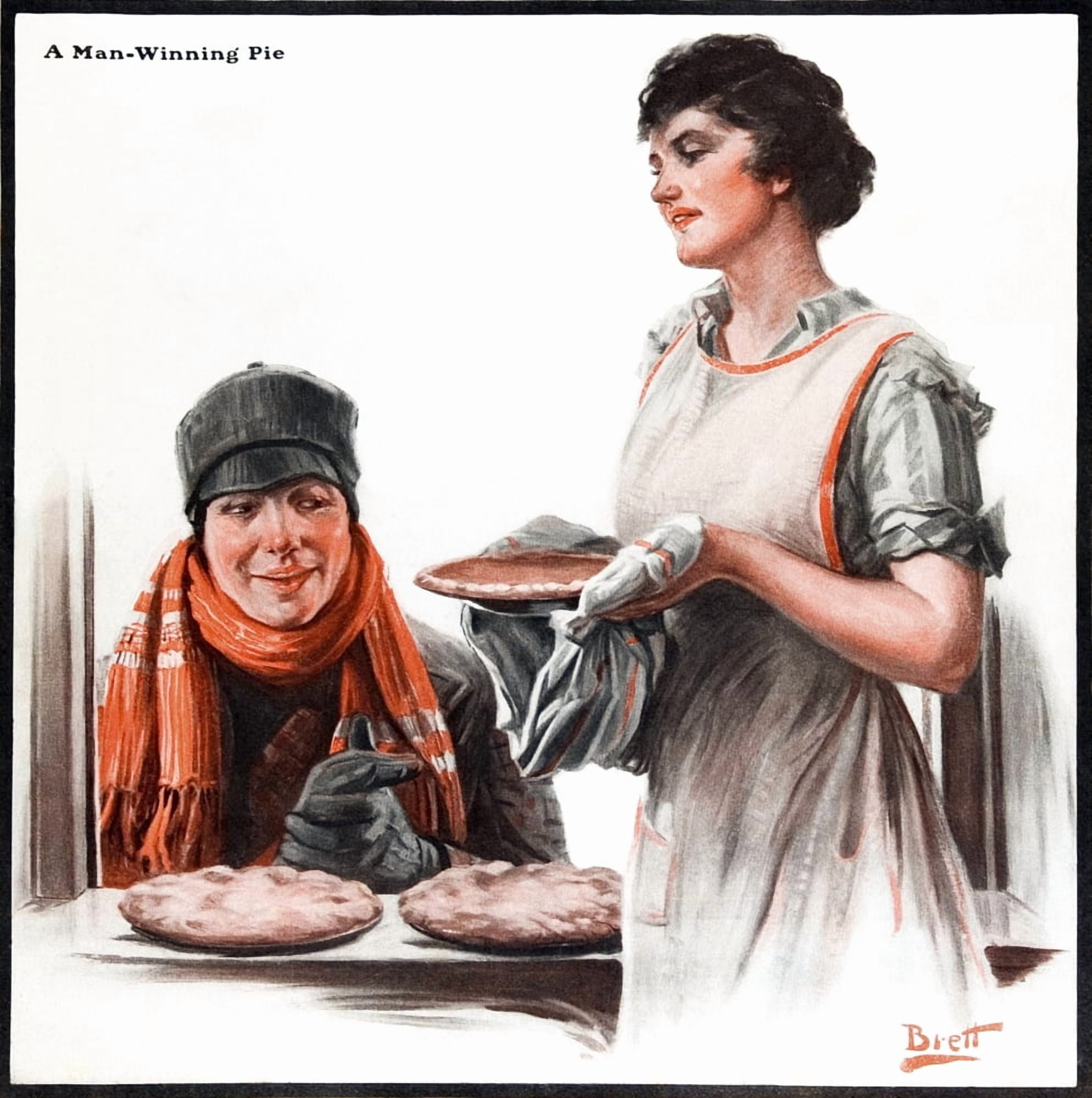 Cover of Country Gentleman agricultural magazine from the early 20th century Canvas Art - Remsberg Inc Design Pics (24 x 24)