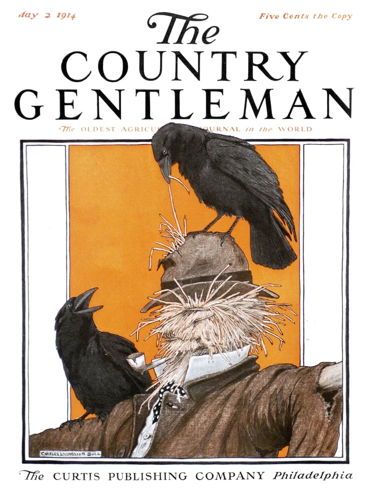 Cover of Country Gentleman agricultural magazine from the early 20th century Canvas Art - Remsberg Inc Design Pics (26 x 34)
