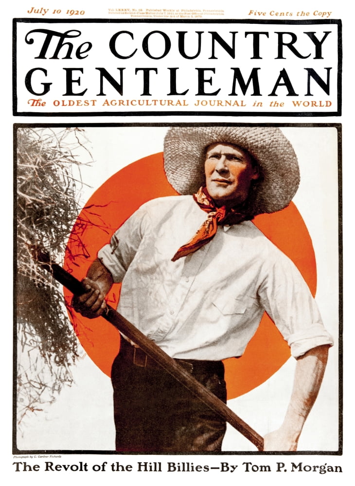Cover of Country Gentleman agricultural magazine from the early 20th century Canvas Art - Remsberg Inc Design Pics (26 x 36)