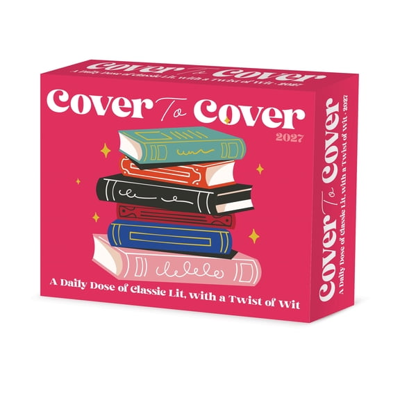 Willow Creek Press, Cover to Cover 2027 Box Calendar