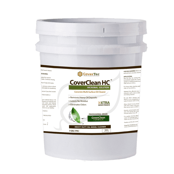 CoverClean HC Microbial Cleaner for Oils & Diesel (5Gal)