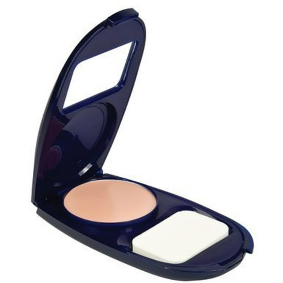 CoverGirl AquaSmooth Compact Foundation, Natural Ivory [715] 0.40 oz (Pack of 4)