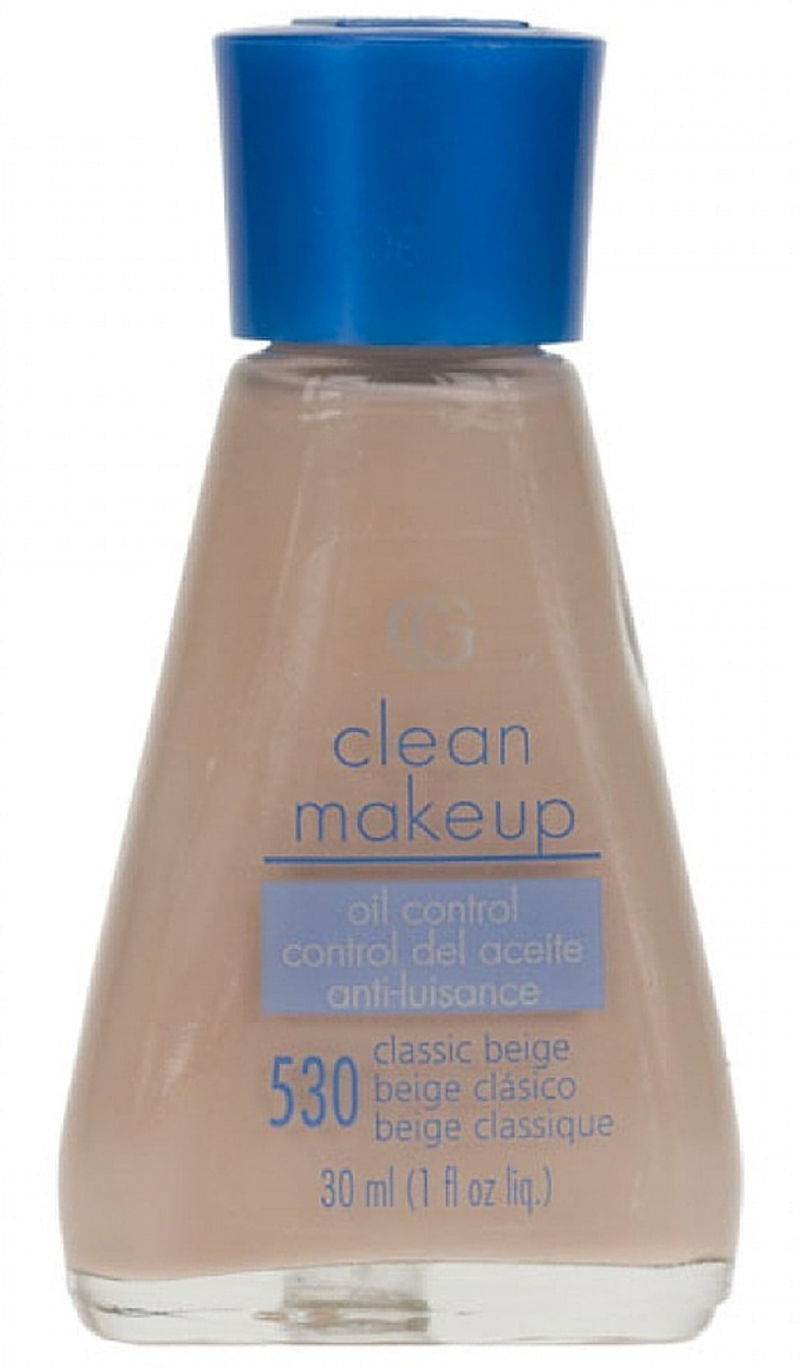 CoverGirl Clean Oil Control Liquid Makeup, Classic Beige [530] 1 oz